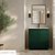Swiss Madison St. Tropez 36" Freestanding Bathroom Vanity Cabinet without Top - Green Oak - SM-BV0802GA-C