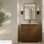 Swiss Madison St. Tropez 36" Freestanding Bathroom Vanity Cabinet without Top - Brown Oak - SM-BV0802BO-C