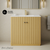 Swiss Madison Lafayette 36" Freestanding Bathroom Vanity - Natural Oak with White Sink Top - SM-BV8001NO