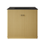 Swiss Madison Lafayette 36" Freestanding Bathroom Vanity - Natural Oak with Matte Black, 3-Hole Widespread Sink Top - SM-BV8001NO-3WMB