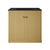 Swiss Madison Lafayette 36" Freestanding Bathroom Vanity - Natural Oak with Matte Black Sink Top - SM-BV8001NO-MB