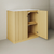 Swiss Madison Lafayette 36" Freestanding Bathroom Vanity - Natural Oak with White 3-Hole Widespread Sink Top - SM-BV8001NO-3W