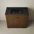 Swiss Madison Lafayette 36" Freestanding Bathroom Vanity - Brown Oak with Matte Black, 3-Hole Widespread Sink Top - SM-BV8001BO-3WMB