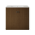 Swiss Madison Lafayette 36" Freestanding Bathroom Vanity - Brown Oak with White 3-Hole Widespread Sink Top - SM-BV8001BO-3W