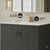 Swiss Madison Lafayette 36" Freestanding Bathroom Vanity - Black Oak with White Sink Top - SM-BV8001AO