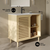 Swiss Madison Delice 36" Freestanding Bathroom Vanity - Natural Oak with White Sink Top - SM-BV1201NO