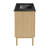 Swiss Madison Classe 36" Freestanding Bathroom Vanity - Natural Oak with Black 3-Hole Widespread Sink Top - SM-BV663NO-3MB