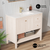 Swiss Madison Chateau 36" Freestanding Bathroom Vanity - White Oak with White Sink Top - SM-BV0602WO