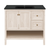 Swiss Madison Chateau 36" Freestanding Bathroom Vanity - White Oak with Black Sink Top - SM-BV0602WO-MB