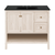 Swiss Madison Chateau 36" Freestanding Bathroom Vanity - White Oak with Black 3-Hole Widespread Sink Top - SM-BV0602WO-3WMB