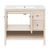 Swiss Madison Chateau 36" Freestanding Bathroom Vanity - White Oak with White 3-Hole Widespread Sink Top - SM-BV0602WO-3W