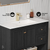 Swiss Madison Chateau 36" Freestanding Bathroom Vanity - Black Oak with White Sink Top - SM-BV0602AO