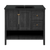 Swiss Madison Chateau 36" Freestanding Bathroom Vanity - Black Oak with Black Sink Top - SM-BV0602AO-MB