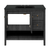 Swiss Madison Chateau 36" Freestanding Bathroom Vanity - Black Oak with Black 3-Hole Widespread Sink Top - SM-BV0602AO-3WMB