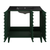 Swiss Madison Cascade 36" Freestanding Bathroom Vanity - Green Oak with Black Sink Top - SM-BV471GA-MB