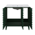 Swiss Madison Cascade 36" Freestanding Bathroom Vanity - Green Oak with White 3-Hole Widespread Sink Top - SM-BV471GA-3W