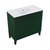 Swiss Madison Cascade 36" Freestanding Bathroom Vanity - Green Oak with White 3-Hole Widespread Sink Top - SM-BV471GA-3W