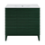 Swiss Madison Cascade 36" Freestanding Bathroom Vanity - Green Oak with White 3-Hole Widespread Sink Top - SM-BV471GA-3W