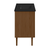 Swiss Madison Bron 36" Freestanding Bathroom Vanity - Brown Oak with Black Sink Top - SM-BV6202BO-MB