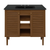 Swiss Madison Bron 36" Freestanding Bathroom Vanity - Brown Oak with Black 3-Hole Widespread Sink Top - SM-BV6202BO-3WMB