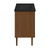 Swiss Madison Bron 36" Freestanding Bathroom Vanity - Brown Oak with Black 3-Hole Widespread Sink Top - SM-BV6202BO-3WMB