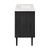 Swiss Madison Bron 36" Freestanding Bathroom Vanity - Black Oak with White 3-Hole Widespread Sink Top - SM-BV6202AO-3W