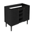 Swiss Madison Bron 36" Freestanding Bathroom Vanity Cabinet without Top - Black Oak - SM-BV6202AO-C