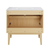 Swiss Madison Bosse 36" Freestanding Bathroom Vanity - Natural Oak with White Sink Top - SM-BV8802NO