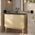 Swiss Madison Bosse 36" Freestanding Bathroom Vanity - Natural Oak with Black Sink Top - SM-BV8802NOMB