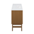 Swiss Madison Bosse 36" Freestanding Bathroom Vanity - Brown Oak with White Sink Top - SM-BV8802BO
