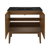 Swiss Madison Bosse 36" Freestanding Bathroom Vanity - Brown Oak with Black 3-Hole Widespread Sink Top - SM-BV8802BO-3MB