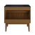 Swiss Madison Bosse 36" Freestanding Bathroom Vanity - Brown Oak with Black 3-Hole Widespread Sink Top - SM-BV8802BO-3MB