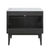 Swiss Madison Bosse 36" Freestanding Bathroom Vanity - Black Oak with White Sink Top - SM-BV8802AO