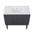 Swiss Madison Bosse 36" Freestanding Bathroom Vanity - Black Oak with White Sink Top - SM-BV8802AO