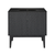 Swiss Madison Bosse 36" Freestanding Bathroom Vanity - Black Oak with Black Sink Top - SM-BV8802AOMB