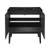 Swiss Madison Bosse 36" Freestanding Bathroom Vanity - Black Oak with Black Sink Top - SM-BV8802AOMB