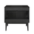 Swiss Madison Bosse 36" Freestanding Bathroom Vanity - Black Oak with Black Sink Top - SM-BV8802AOMB