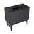 Swiss Madison Bosse 36" Freestanding Bathroom Vanity - Black Oak with Black 3-Hole Widespread Sink Top - SM-BV8802AO-3MB