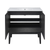 Swiss Madison Bosse 36" Freestanding Bathroom Vanity - Black Oak with White 3-Hole Widespread Sink Top - SM-BV8802AO-3