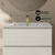 Swiss Madison Liberte 30" Wall-Mounted Bathroom Vanity - White Oak with White Sink Top - SM-BV7801WO