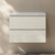 Swiss Madison Liberte 30" Wall-Mounted Bathroom Vanity - White Oak with White 3-Hole Widespread Sink Top - SM-BV7803WO