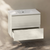 Swiss Madison Liberte 30" Wall-Mounted Bathroom Vanity - White Oak with White 3-Hole Widespread Sink Top - SM-BV7803WO