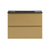Swiss Madison Liberte 30" Wall-Mounted Bathroom Vanity - Natural Oak with Black Sink Top - SM-BV7802NO
