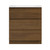 Swiss Madison Liberte 30" Freestanding Bathroom Vanity - Brown Oak with White 3-Hole Widespread Sink Top - SM-BV7809BO