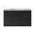 Swiss Madison Cascade 36" Wall-Mounted Bathroom Vanity - Black Oak with White 3-Hole Widespread Sink Top - SM-BV8602AO-3W