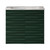 Swiss Madison Cascade 24" Wall-Mounted Bathroom Vanity - Green Oak with White 3-Hole Centerset Sink Top - SM-BV8601GA-3C