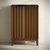 Swiss Madison Troyes 24" Freestanding Bathroom Vanity - Brown Oak with Black Sink Top - SM-BV3401BO-MB