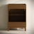 Swiss Madison Troyes 24" Freestanding Bathroom Vanity - Brown Oak with Black 3-Hole Centerset Sink Top - SM-BV3401BO-3CMB