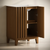 Swiss Madison Troyes 24" Freestanding Bathroom Vanity - Brown Oak with White 3-Hole Centerset Sink Top - SM-BV3401BO-3C