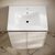 Swiss Madison St. Tropez 24" Freestanding Bathroom Vanity - White Oak with White Sink Top - SM-BV0801WO